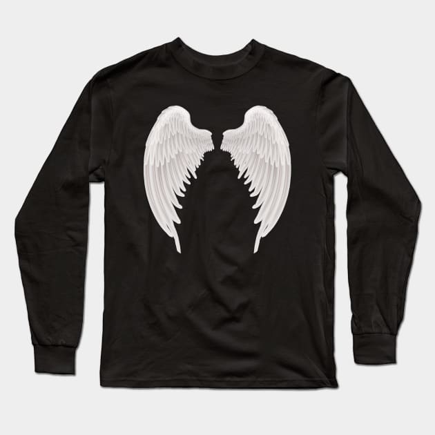 Angel Wings Long Sleeve T-Shirt by Seven Seven t